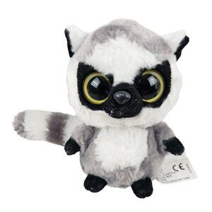 Aurora Lemur Small Plush Lemmee YooHoo And Friends Stuffed Animal Big Eyes Gray